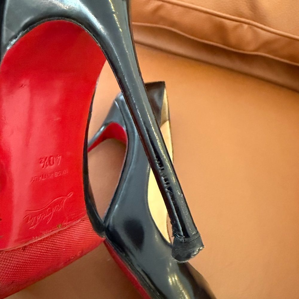 Christian Louboutin Black Stiletto Heels - Picture 5 of 11